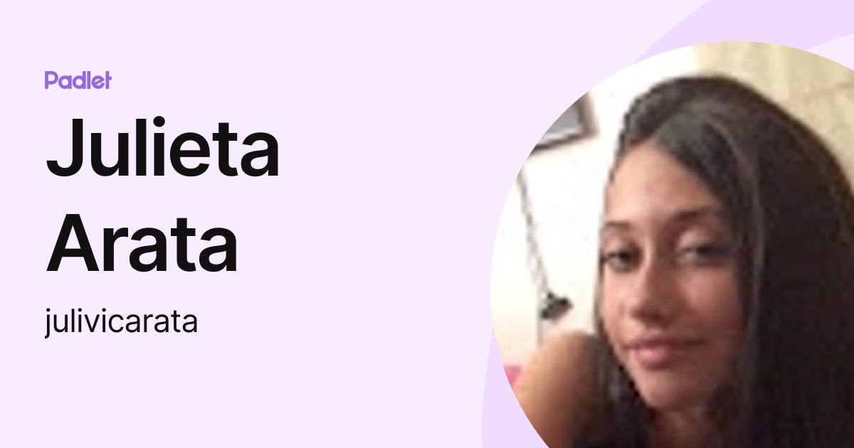 Julieta Arata (julivicarata) profile | Padlet