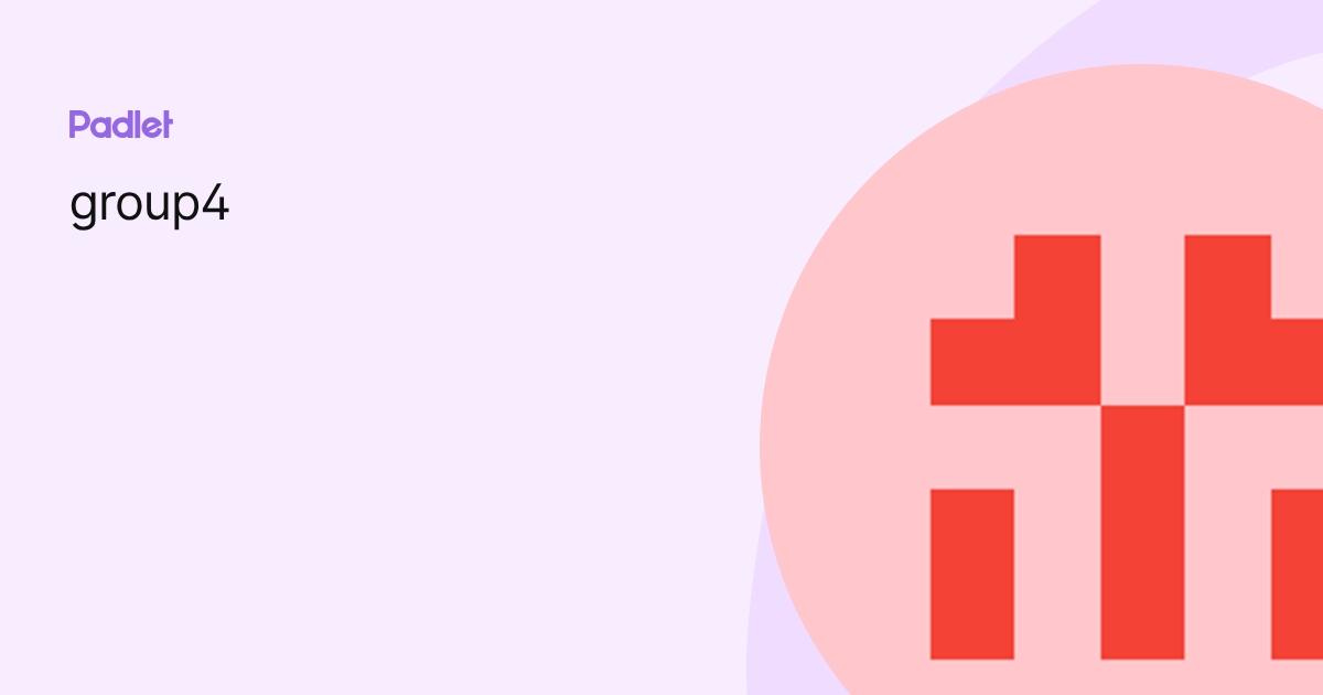 group4 profile | Padlet