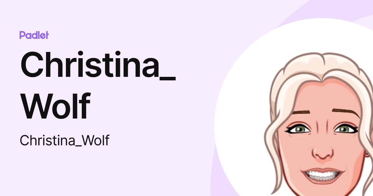 Christina_Wolf (Christina_Wolf) profile Padlet