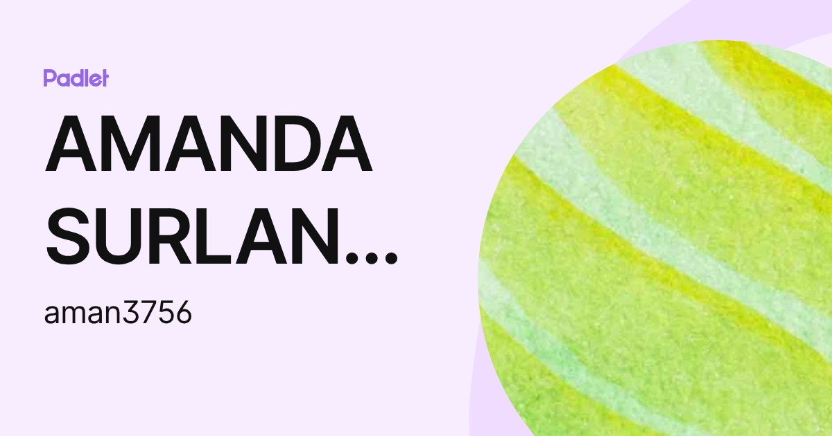 AMANDA SURLAND GADEBIRK 7B Korsvejens Skole (aman3756) profile | Padlet