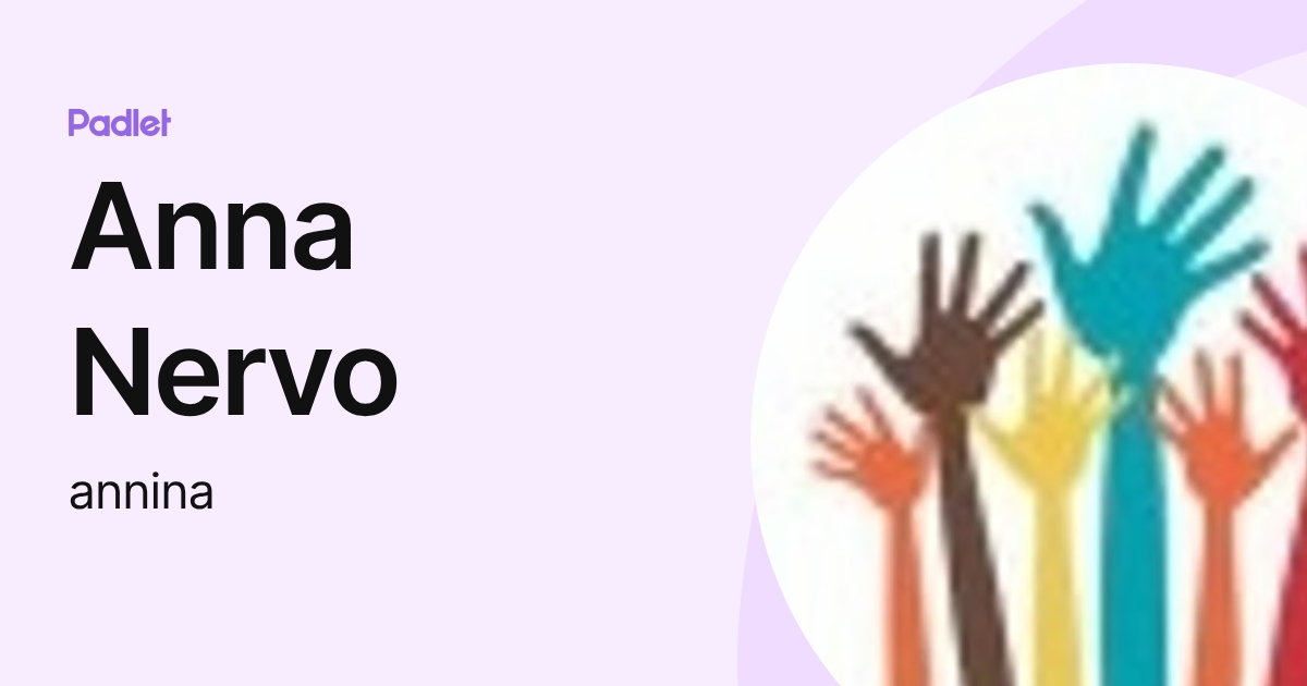 Anna Nervo (annina) profile | Padlet