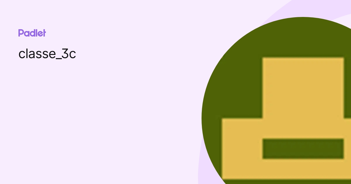 classe_3c profile | Padlet