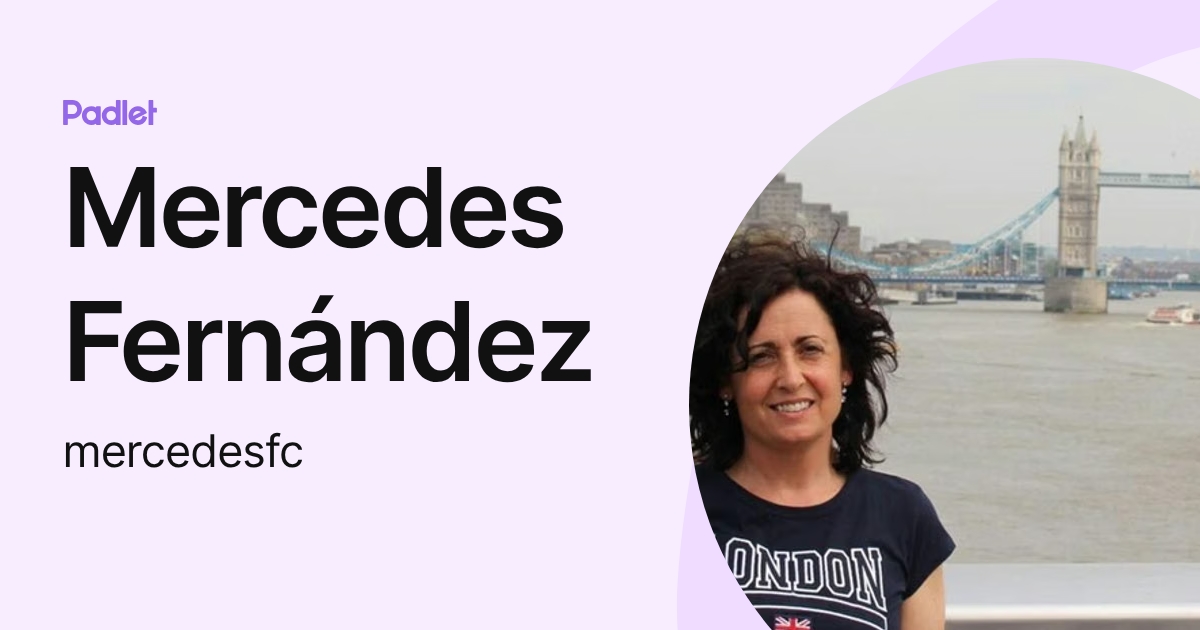 Mercedes Fernández (mercedesfc) profile | Padlet
