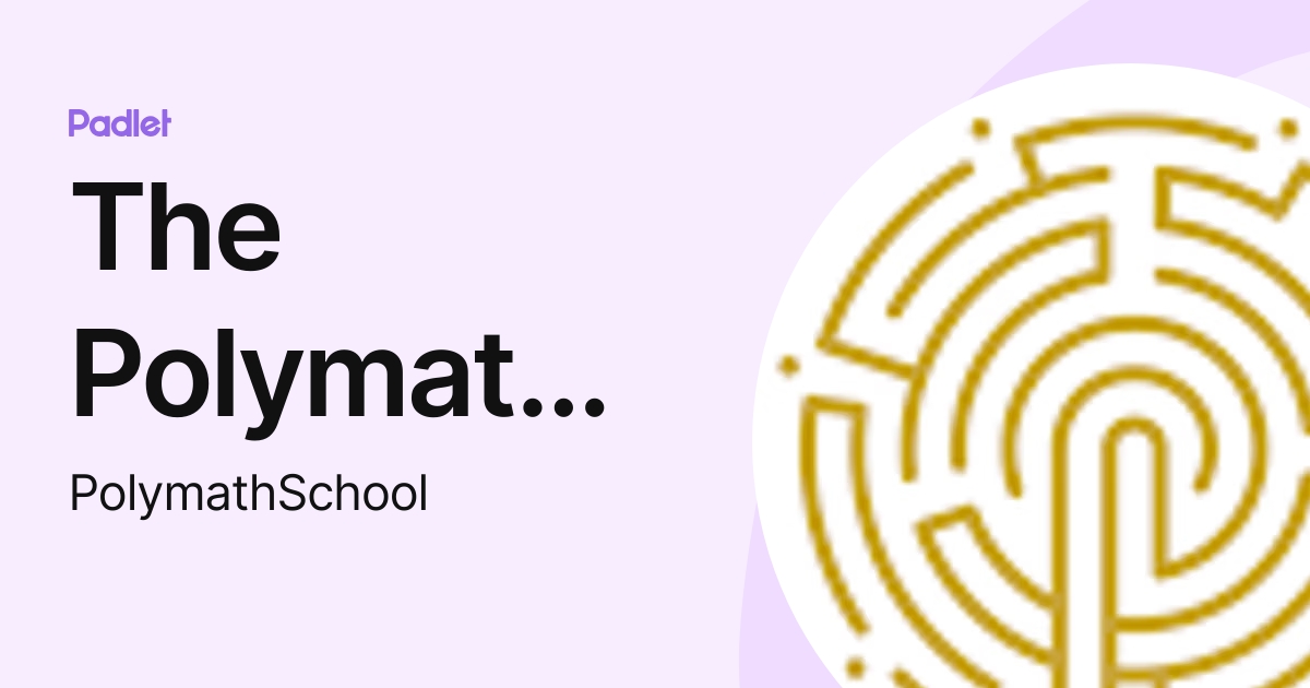 The Polymath School 21st Century Education (PolymathSchool) profile ...