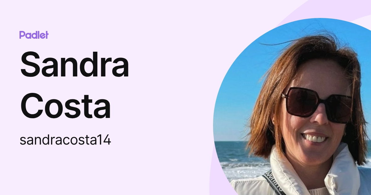 Sandra Costa (sandracosta14) profile | Padlet