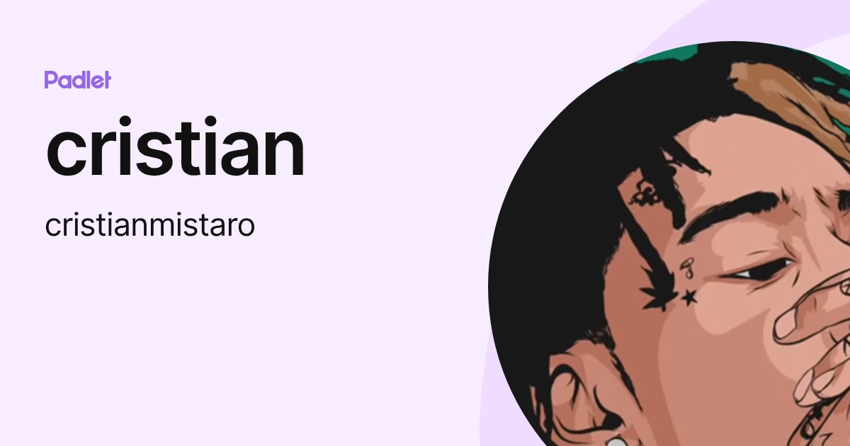 cristian (cristianmistaro) profile | Padlet