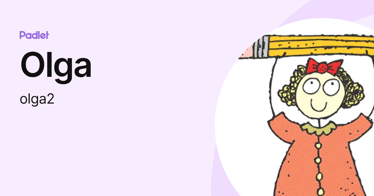 Olga (olga2) profile | Padlet