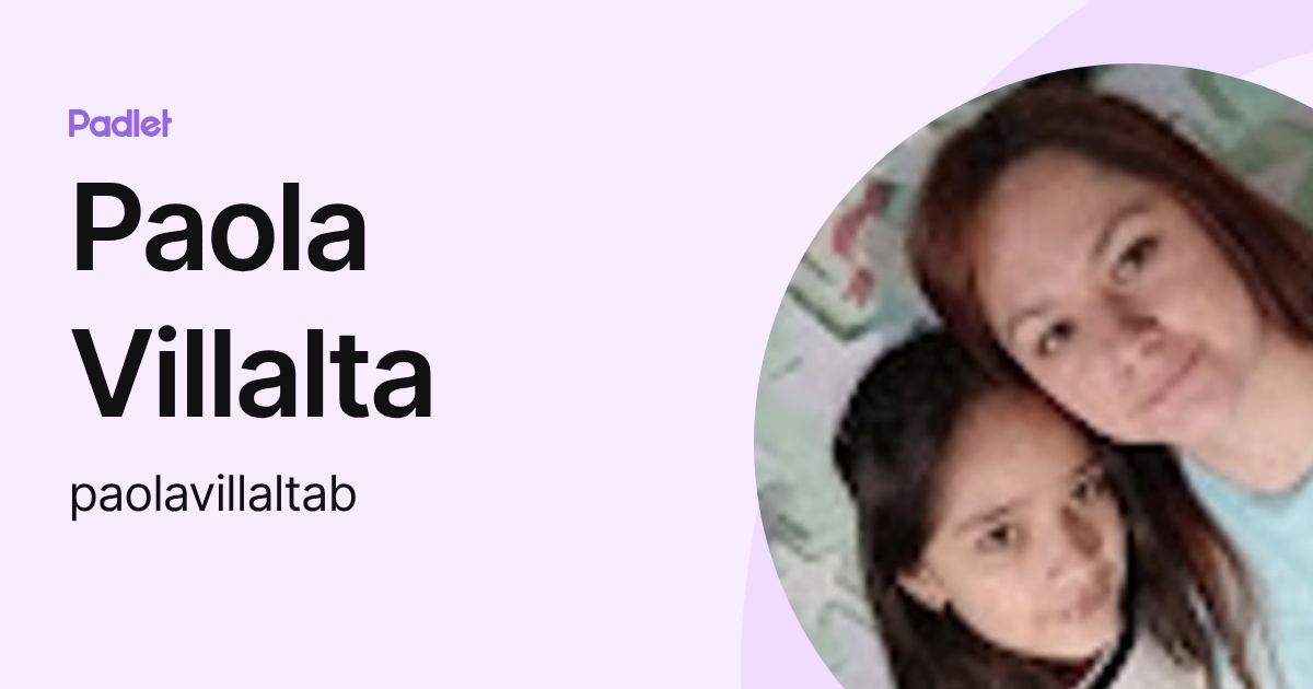 Paola Villalta (paolavillaltab) profile | Padlet