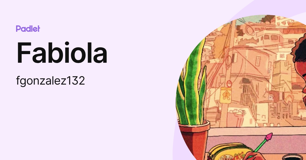 fgonzalez132 profile | Padlet