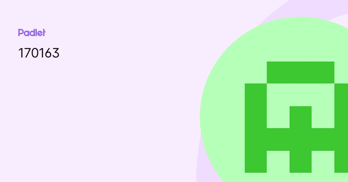 170163 profile | Padlet