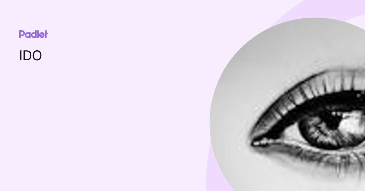 Ido Profiles IDO profile | Padlet