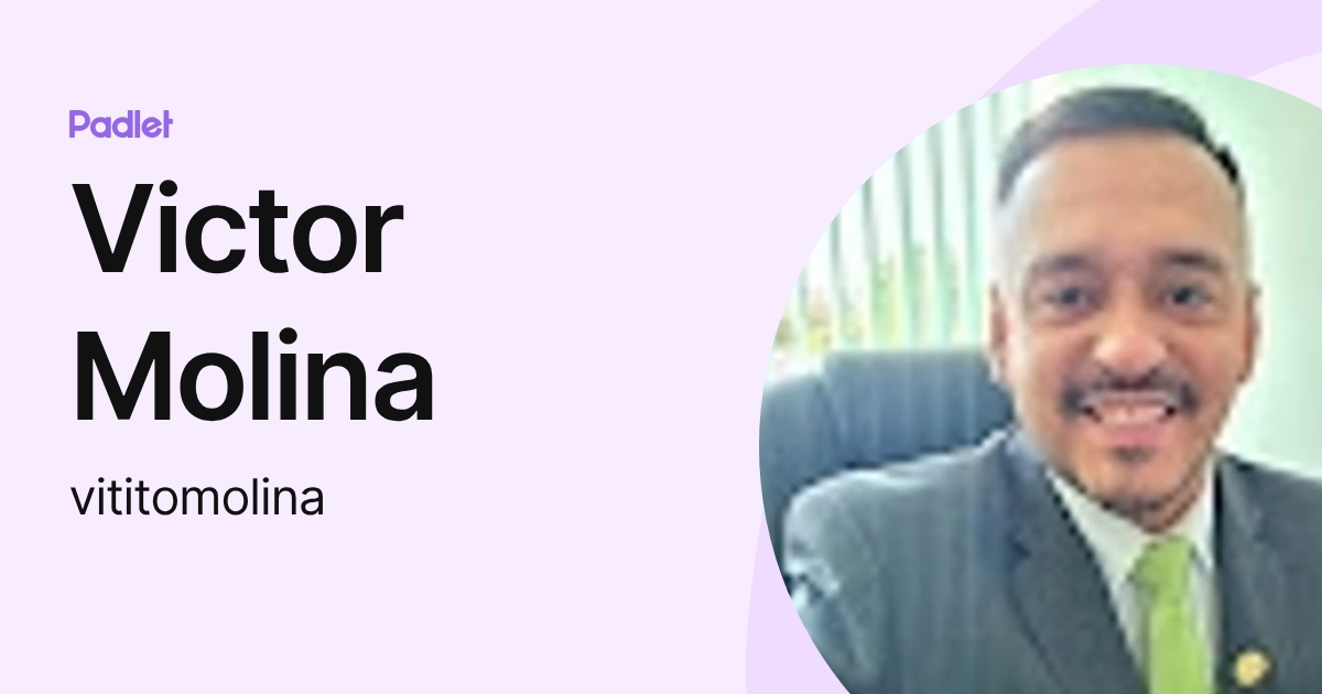 Victor Molina (vititomolina) profile | Padlet