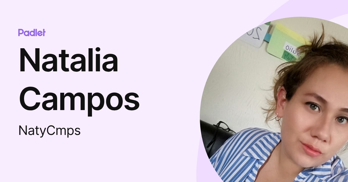 Natalia Campos (NatyCmps) profile | Padlet